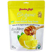 Grandma Lucy's Organic Baked Dog Treats - Lemon Honey